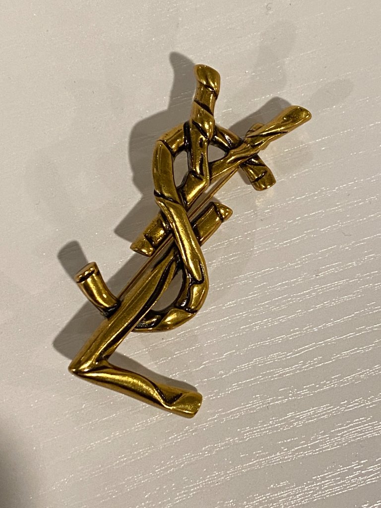 Stunning Saint Laurent Opyum Brooch
